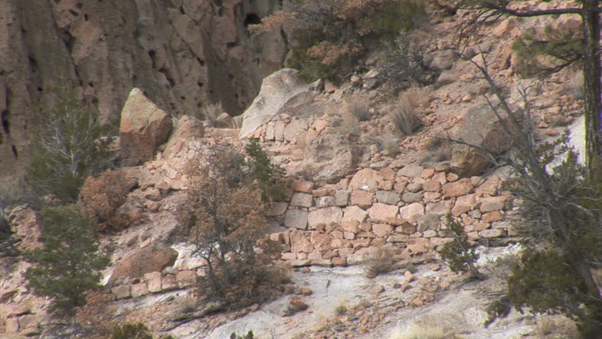 Frijoles Canyon Adobe Wall  zoom