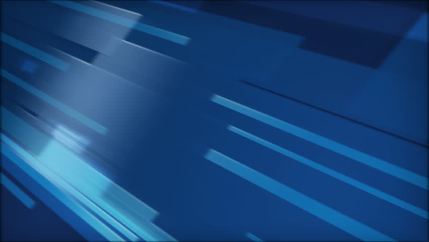 Recto linear objects fly by to create an animated background. Soft highlights pass over the elements as they pass by.