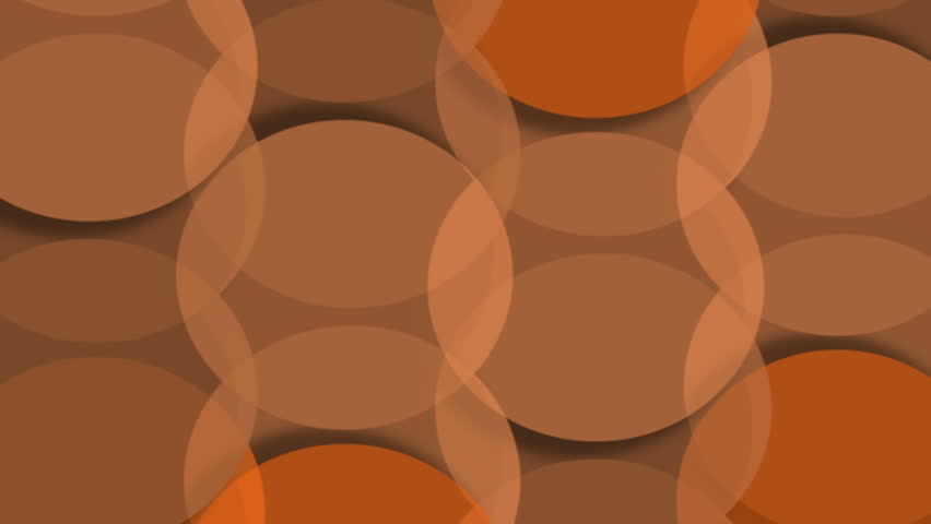 ORANGE OVAL WALL