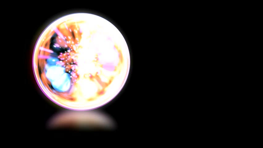 Abstract space orb