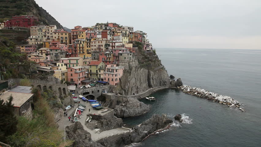 Manarola view in Cinque Terre, Italy