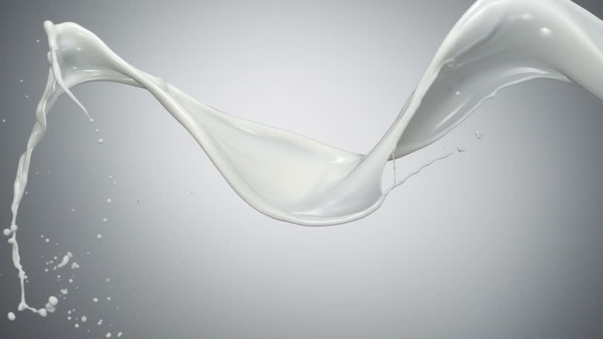 Milk splash in the air shooting with high speed camera, phantom flex.