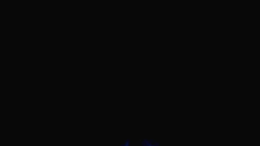 Vertical ball of flame
