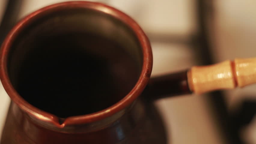 HD Coffee Praparing in Vintage Bronze Turka
