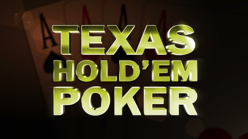 Texas Hold'em Poker Red