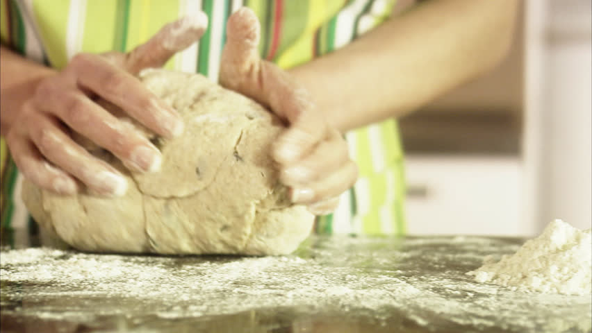 Woman baking