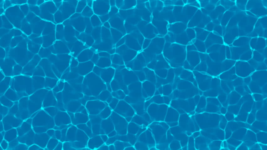 Animation Of Abstract Blue Water Ripples. Surface Of Clean Water