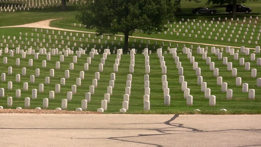Fort Leavenworth National Cemetery in Leavenworth, KS. The VA National Cemetery Administration honors the military service of our Nation's veterans.