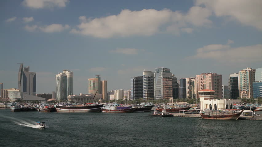 Dubai Creek, Khor Dubai, Dhow Wharfage and commercial centre, Deira, Dubai