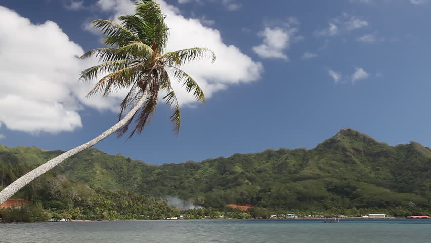 Bora Bora Lagoon in French Polynesia (Realtime)