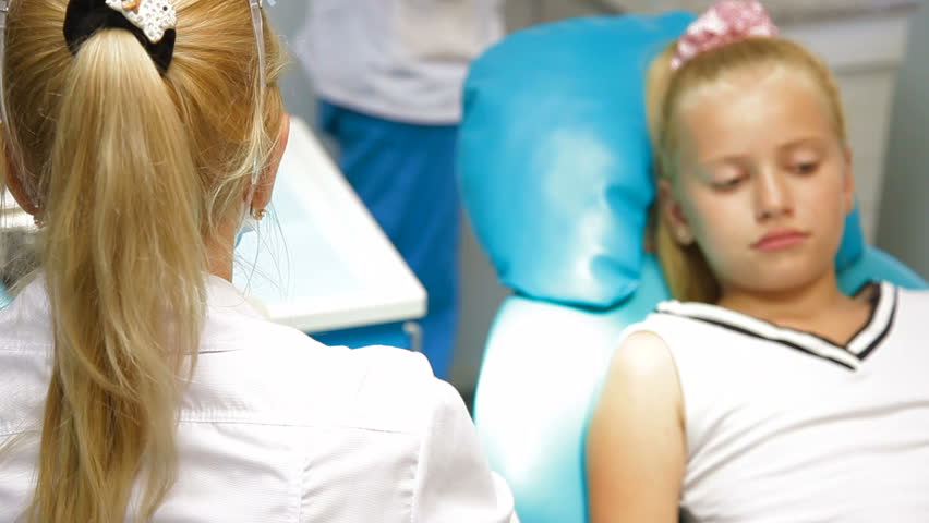 Orthodontist and Little Patient