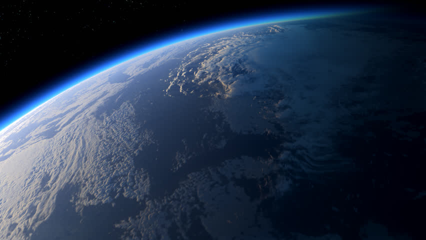 Earth in close orbit
