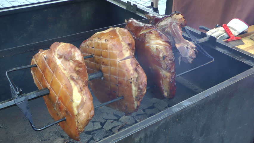 BBQ Pork on the grill