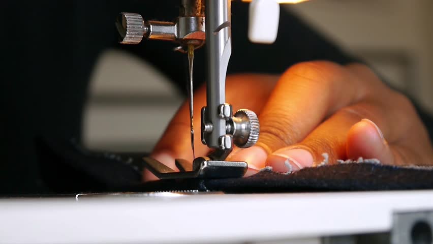 sewing machine close up