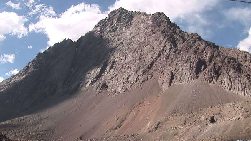 Mountain range on the frontier of Chile