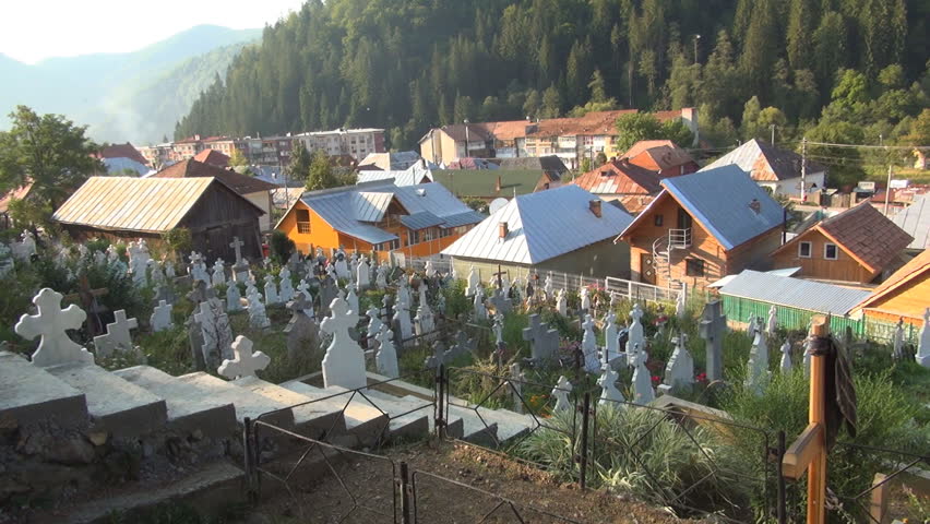 Widows lighting candles to the deceased, Orthodox Cemetery