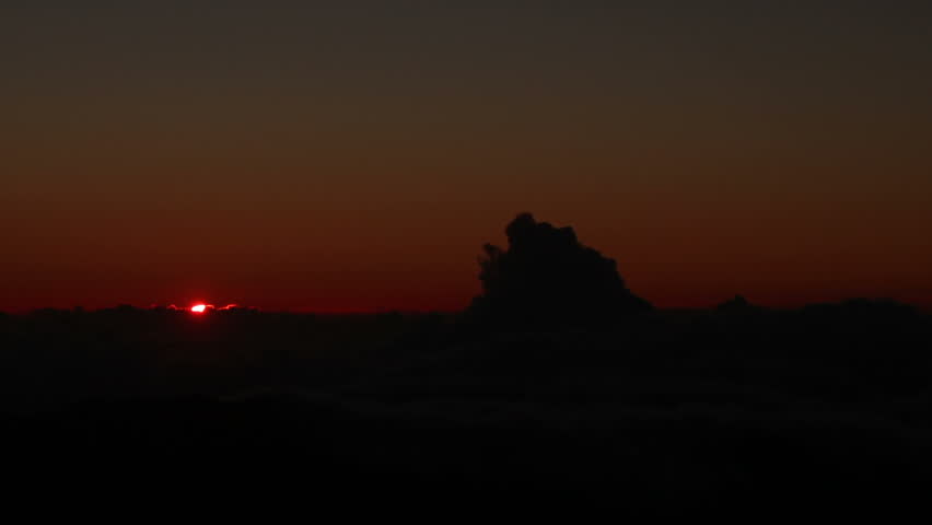 Ultimate Red Dawn Time Lapse, Mountain Range