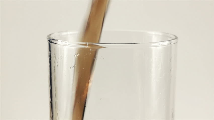 Drink in a glass