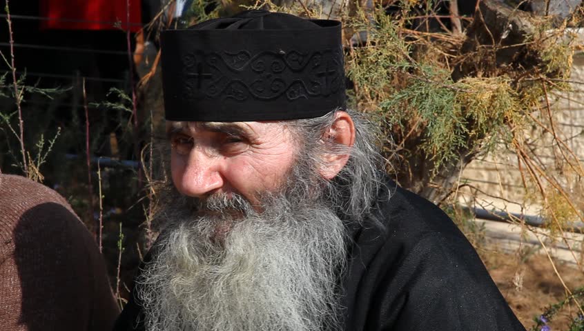 QASR AL YAHUD, ISRAEL â JANUARY 18: Greek Orthodox pilgrims wait for baptism during the Epiphany at Qasr Al Yahud, Israel, January 18 2012