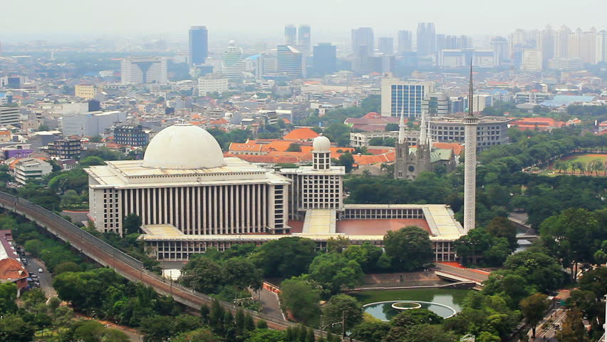 istiqlal mosque, Jakarta, Indonesia. Forth biggest in the world