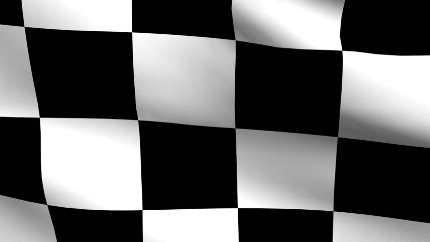 Checkered Racing Flag Loop
