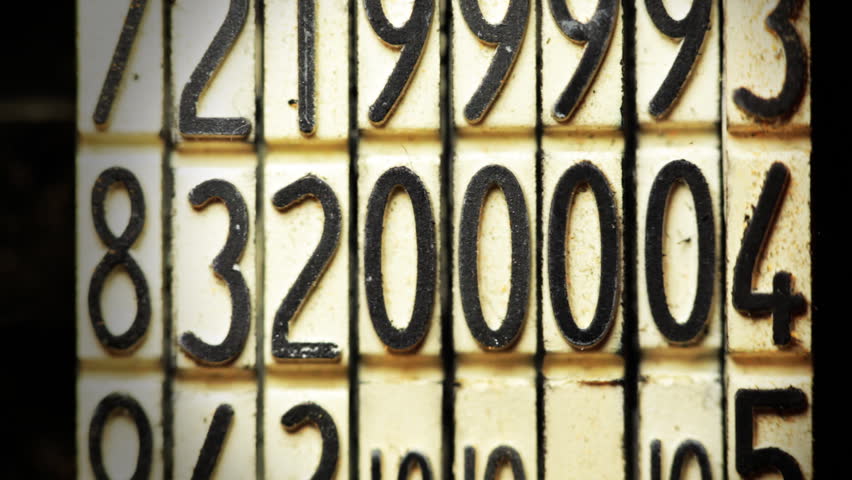Numerical stamps of subtraction