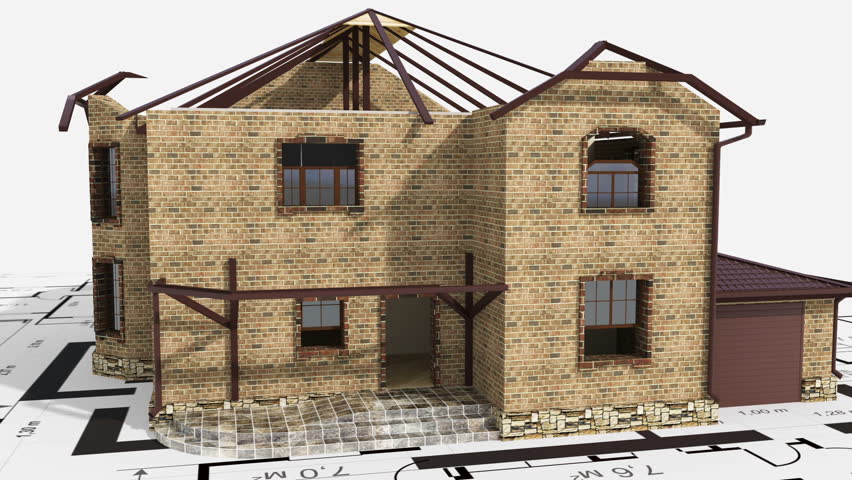 construction of residential house