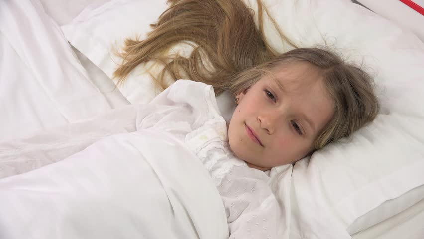 Health Sleep And Beauty Happy Children Concept Preteen Girl