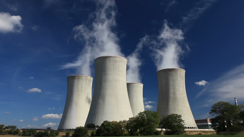 Cooling tower of nuclear power plant