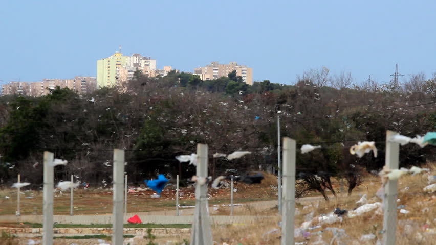 City from landhill

Description: View on residential blocks from the landfill
