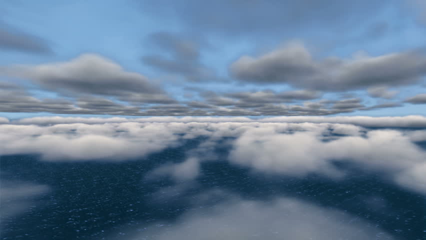 2 F-18s & B-2 Bomber flying over ocean.