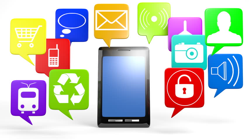 cloud services on smartphone
