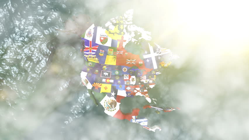 Zoom into USA State Flags on a 3D Map
