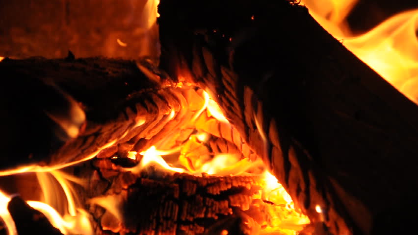 Fireplace.