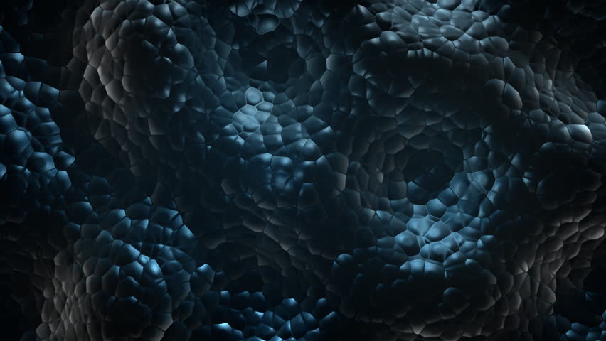 Icy, Black And Blue Weird Distorted Texture Motions