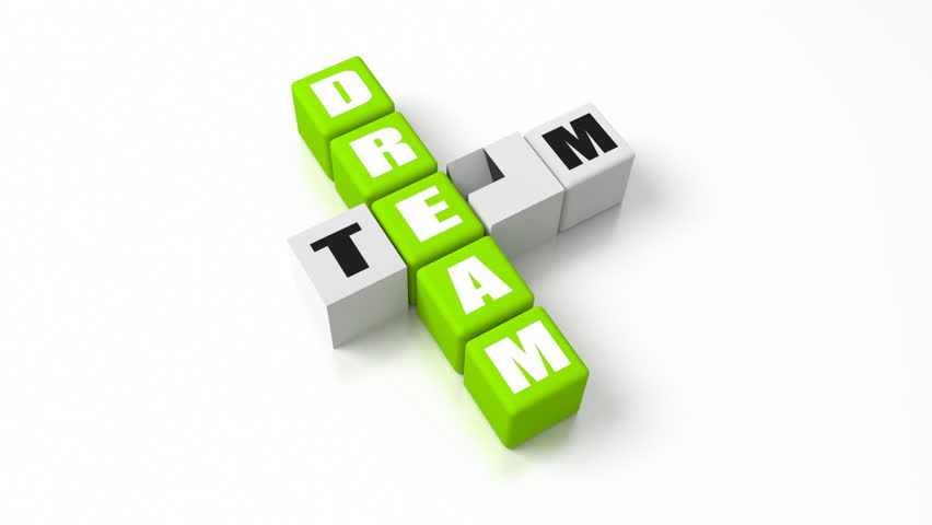 Dream Team crosswords. Part of a business concepts series.