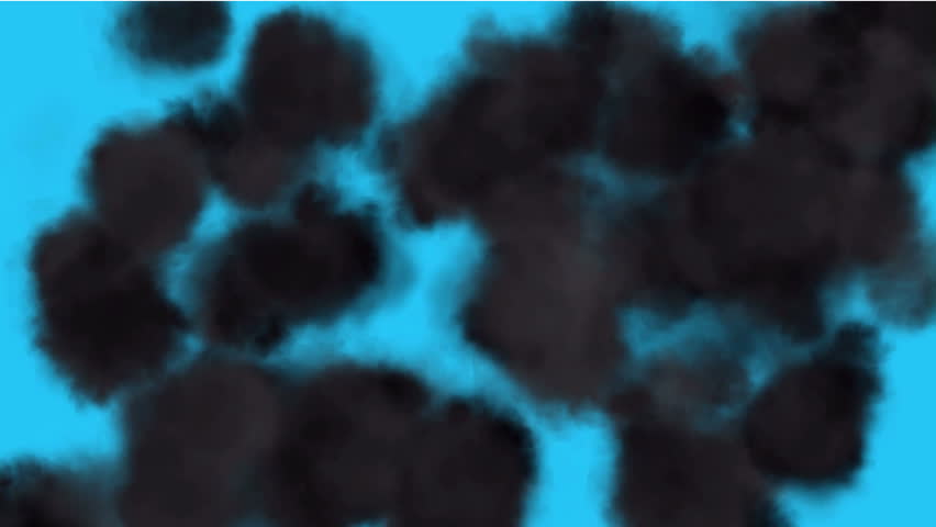 air pollution,soft black smoke,particles & dust.
