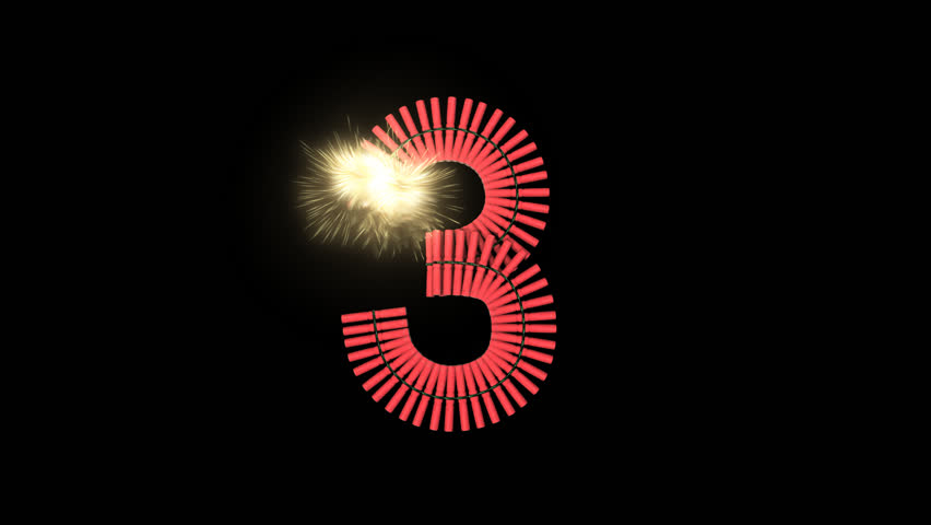 Chinese Fire Crackers - three
Exploding Chinese Firecrackers in a number three shape. With alpha channels and shadows. Use multiple clips to create your own text.

