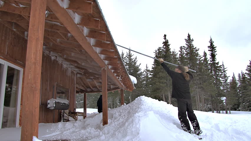 A howling blizzard left a big mess. This is what some people do to deal with snow.