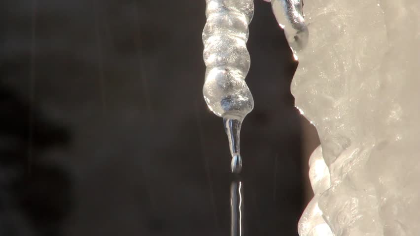dripping icicles