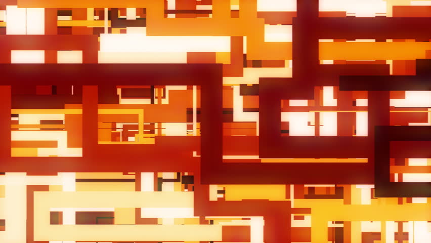 Mooma - Avantgardistic Video Background Loop /// Warm colored lines living in a 90 degrees world. They move. They gently change shape. Great as a background movie for bars and lounges.