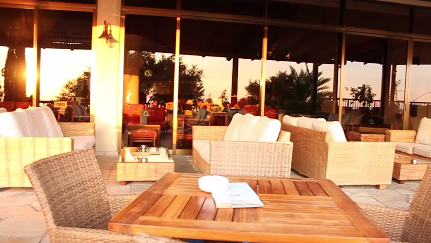 Hotel terrace