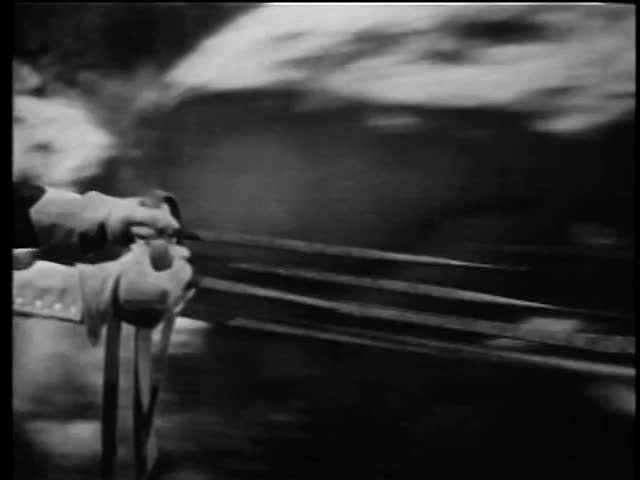 Medium shot of man holding reins