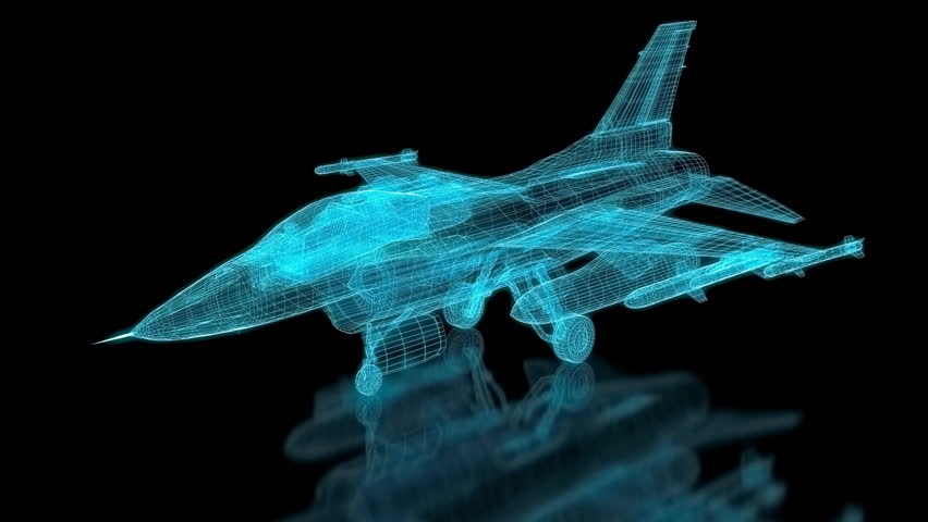 Jet Fighter Aircraft  Mesh. Part of a series.