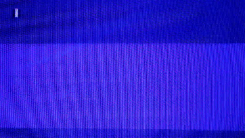 fatal error, data on computer screen