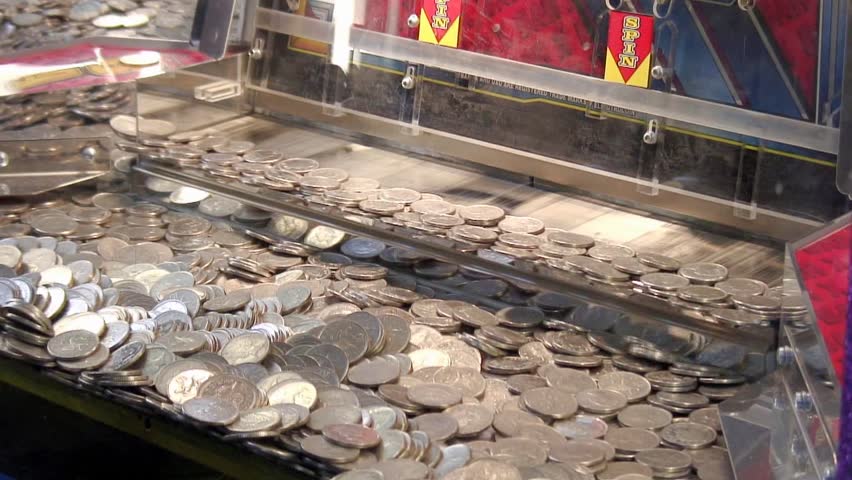 penny arcade in uk seaside town