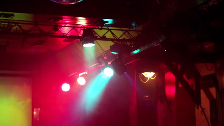 Illumination inside nightclub