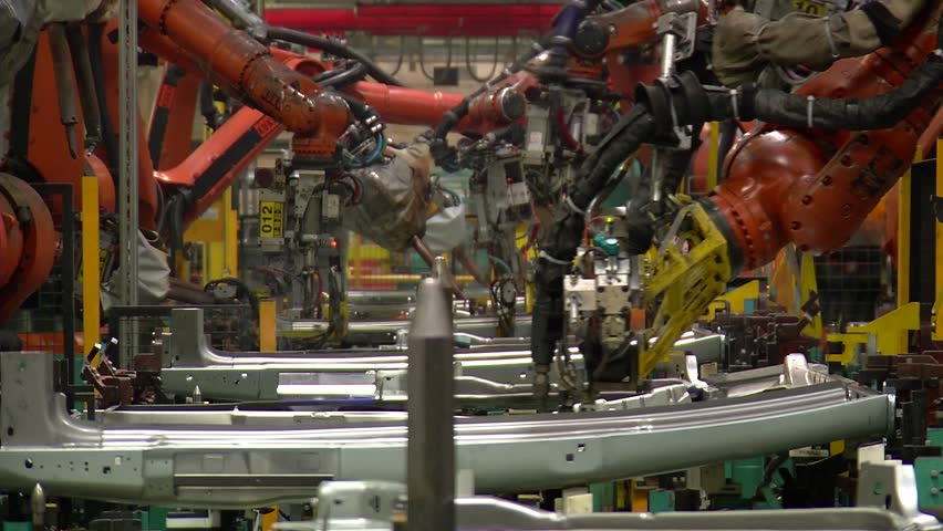 Automotive assembly line video