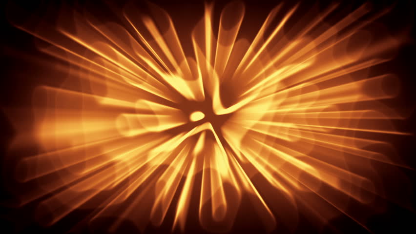 Abstract background with golde waves