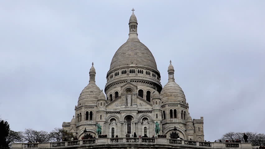 Sacre Coeur Basilica of the Sacred Heart of Jesus Montmartre, Paris, France